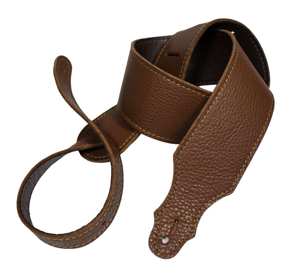 Franklin Purist Glove Leather 2.5" Caramel Guitar Strap