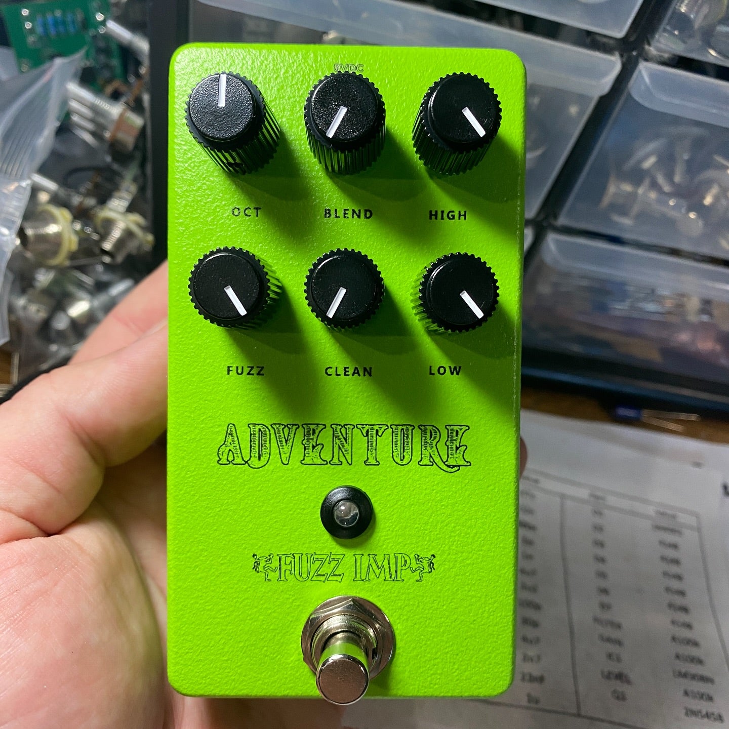 Fuzz Imp Adventure Superfuzz Bright Green