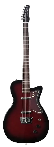 Danelectro 56 Model Electric Baritone Guitar Red Burst