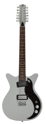 Danelectro 59X12 12-String Electric Guitar Ice Gray