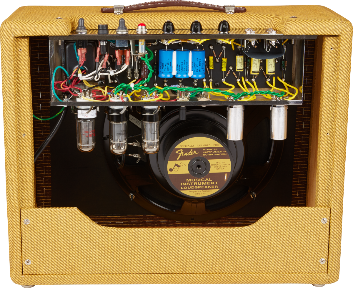 Fender '57 Custom Deluxe Handwired 1x12 12 Watt Combo Tube Amplifier