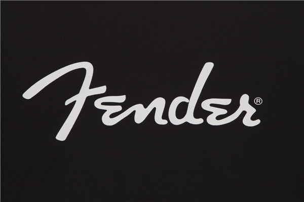 Fender® Spaghetti Logo T-Shirt, Black, XXL Extra Extra Large 2XL 9101000806