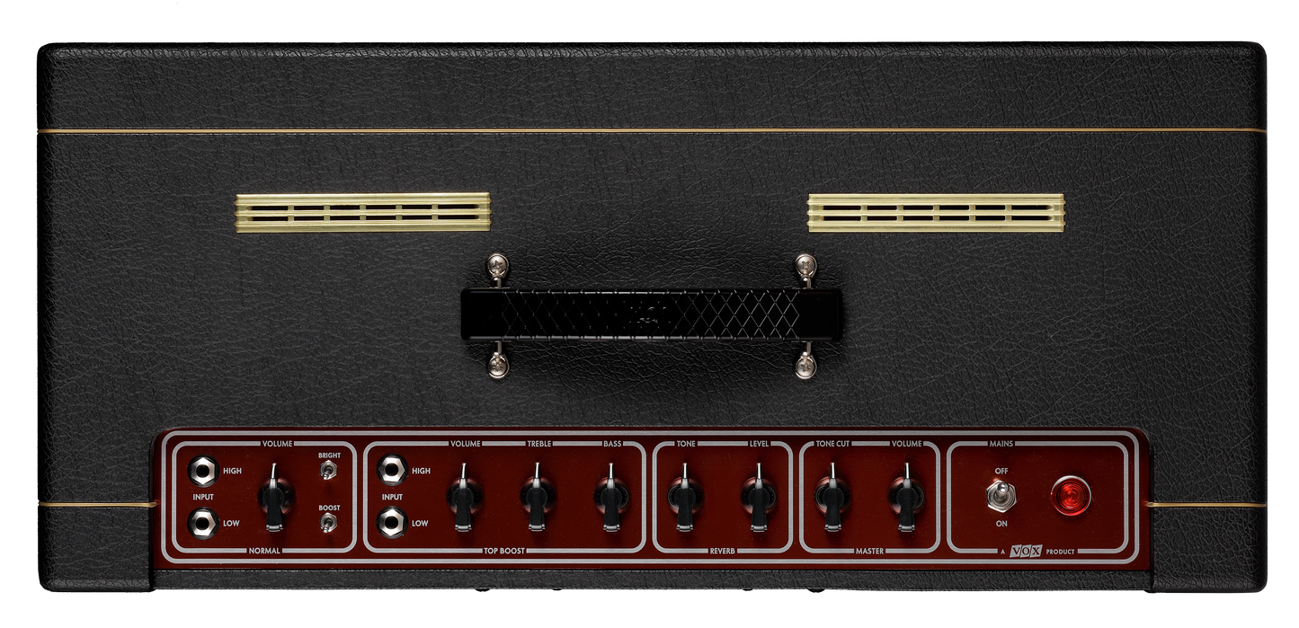Vox AC15 Hand Wired 1x12 15 Watt Tube Amp Combo with 12" Celestion AlNiCo Blue Speaker AC15HWR1X