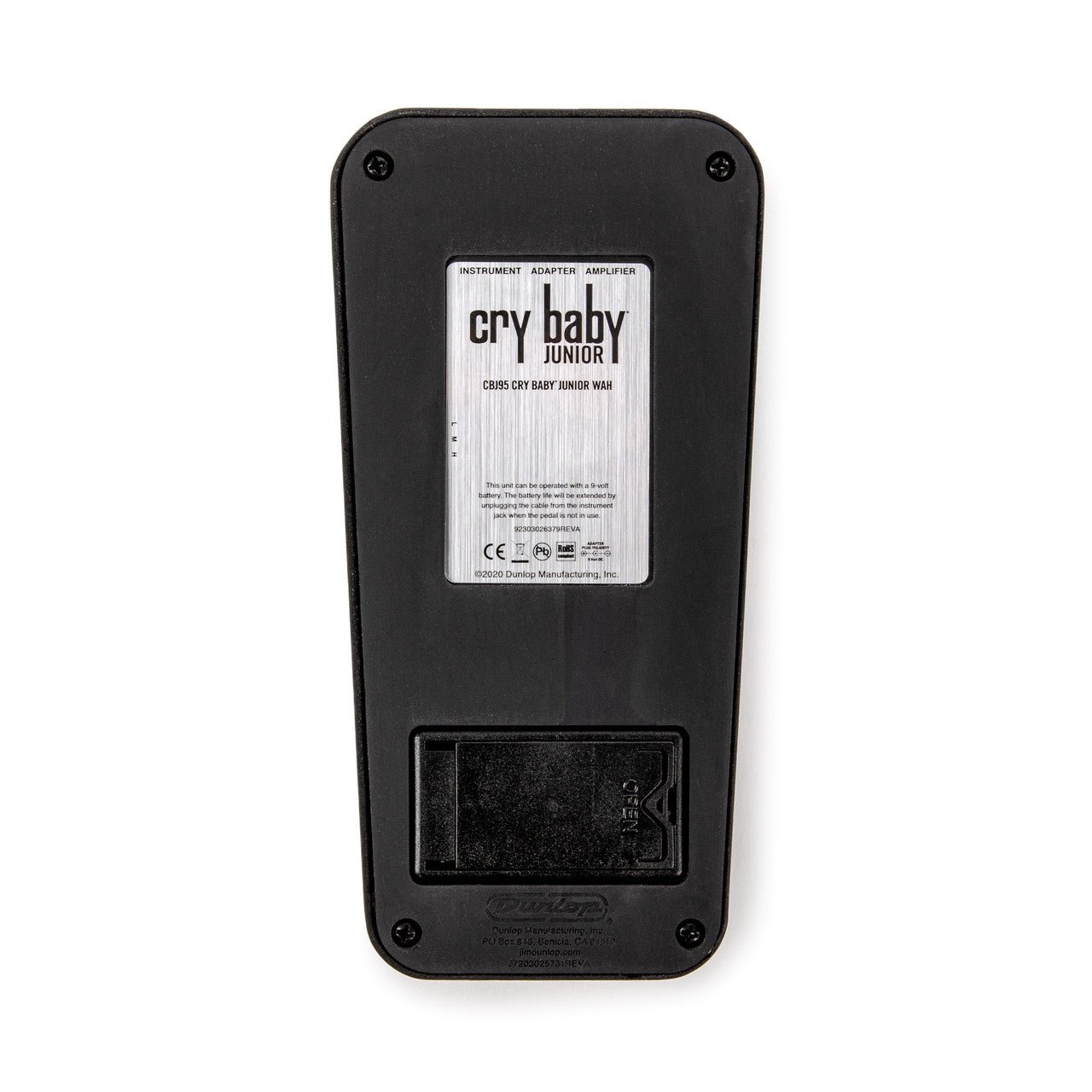 DUNLOP CRY BABY JUNIOR WAH PEDAL - CBJ95 - Poppa's Music