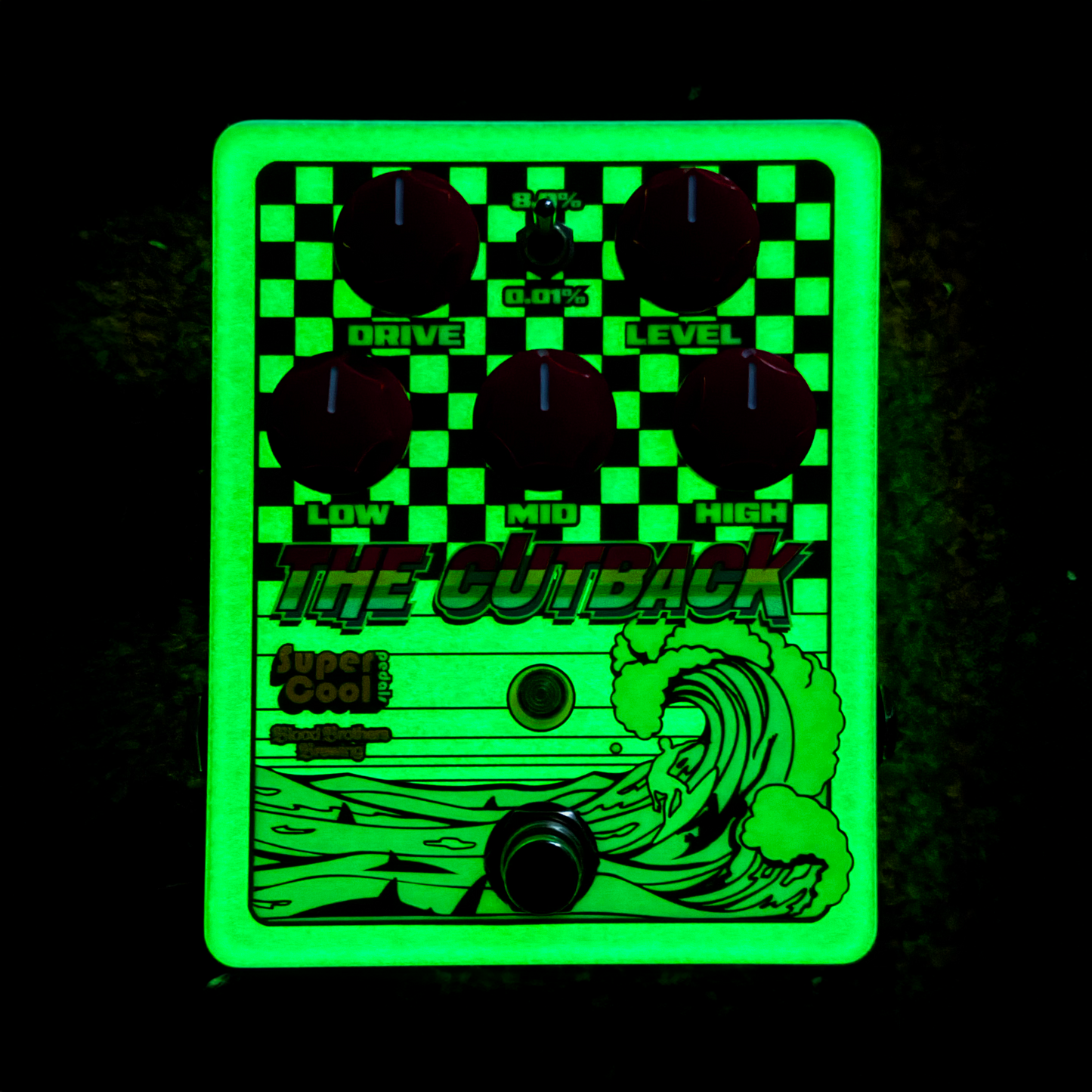 SuperCool Pedals The Cutter Pre-Amp Distortion Pedal