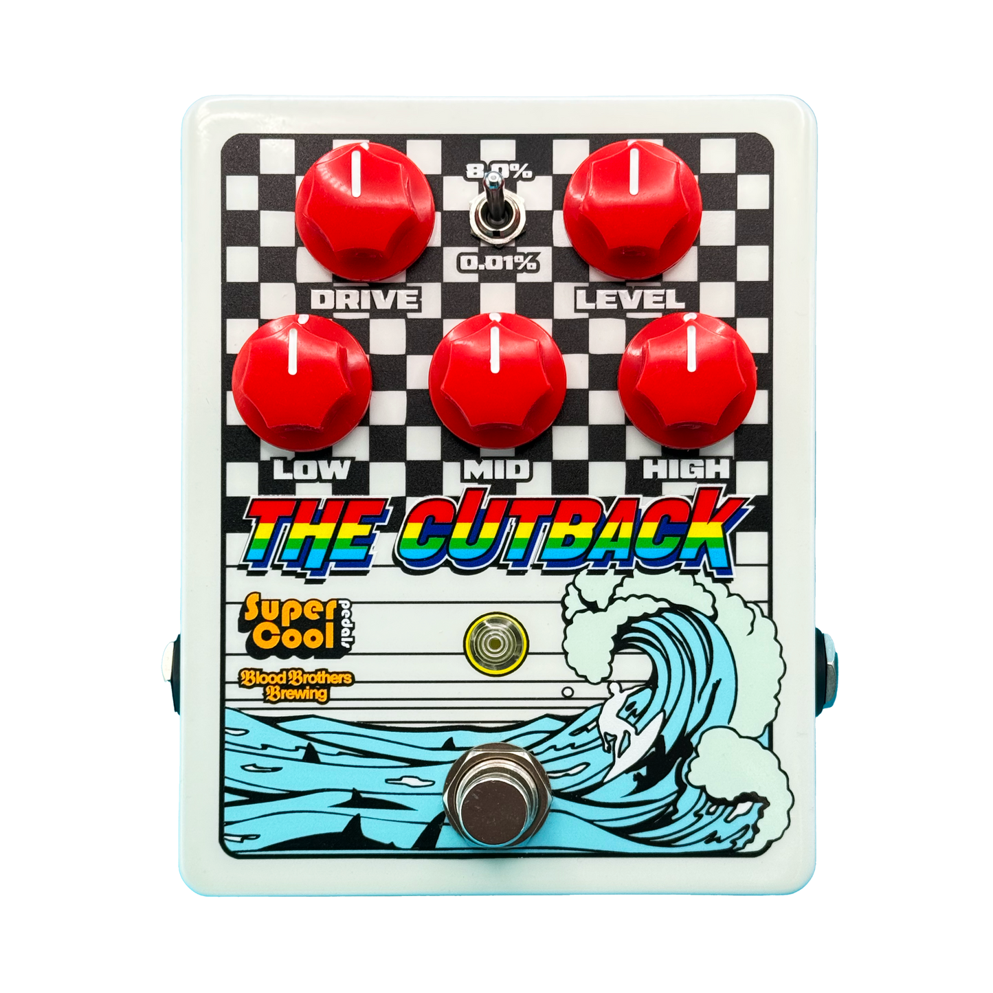 SuperCool Pedals The Cutter Pre-Amp Distortion Pedal