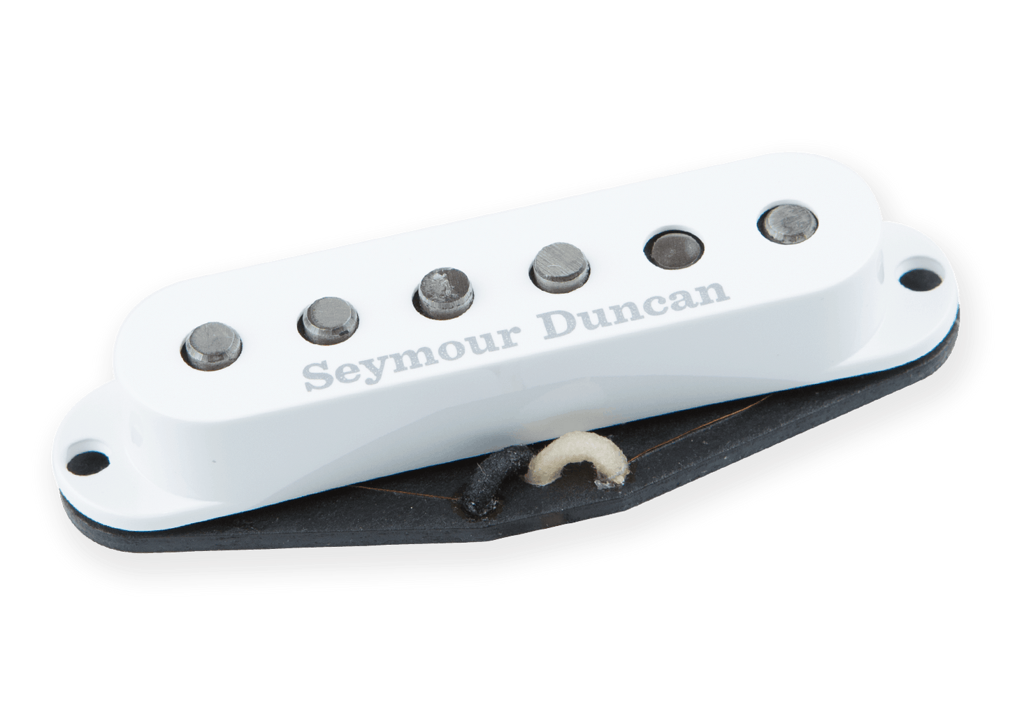 Seymour Duncan SSL-1M Vintage Staggered Middle Pickup White Cover (Reverse Wound, Reverse Polarity)