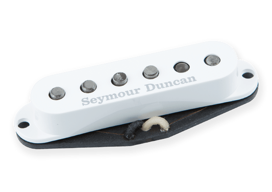 Seymour Duncan SSL-1M Vintage Staggered Middle Pickup White Cover (Reverse Wound, Reverse Polarity)