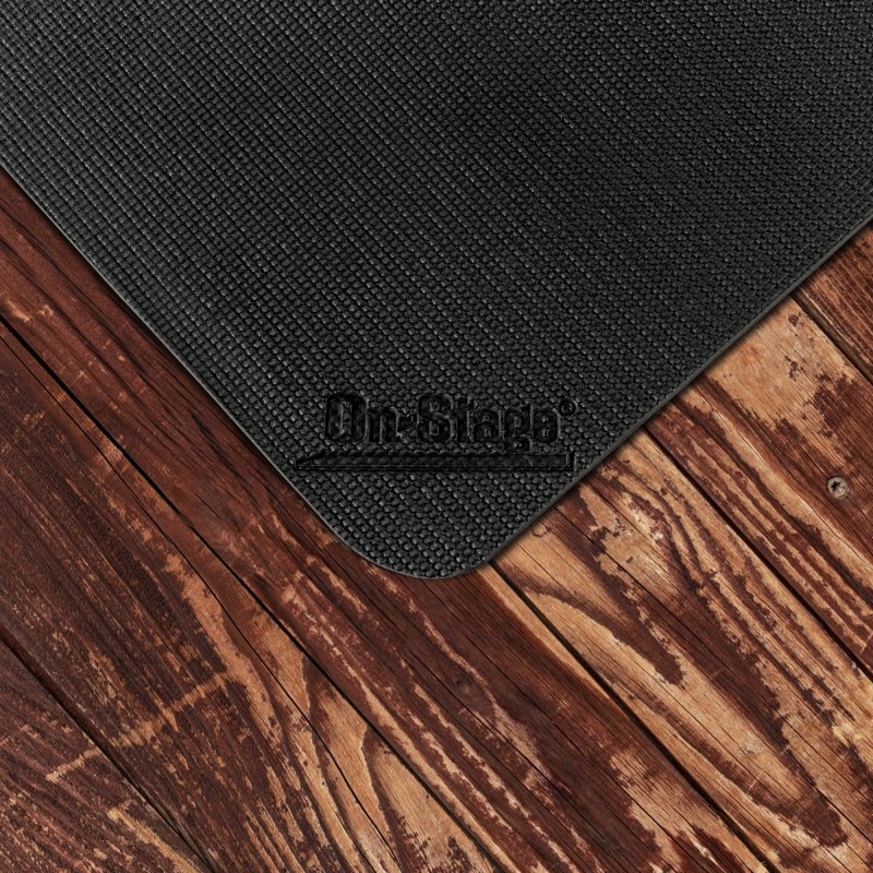On Stage DMA6450 6' X 4' NONSLIP DRUM MAT