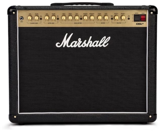 Marshall DSL40CR 1x12 40 Watt Tube Amp Como with Reverb