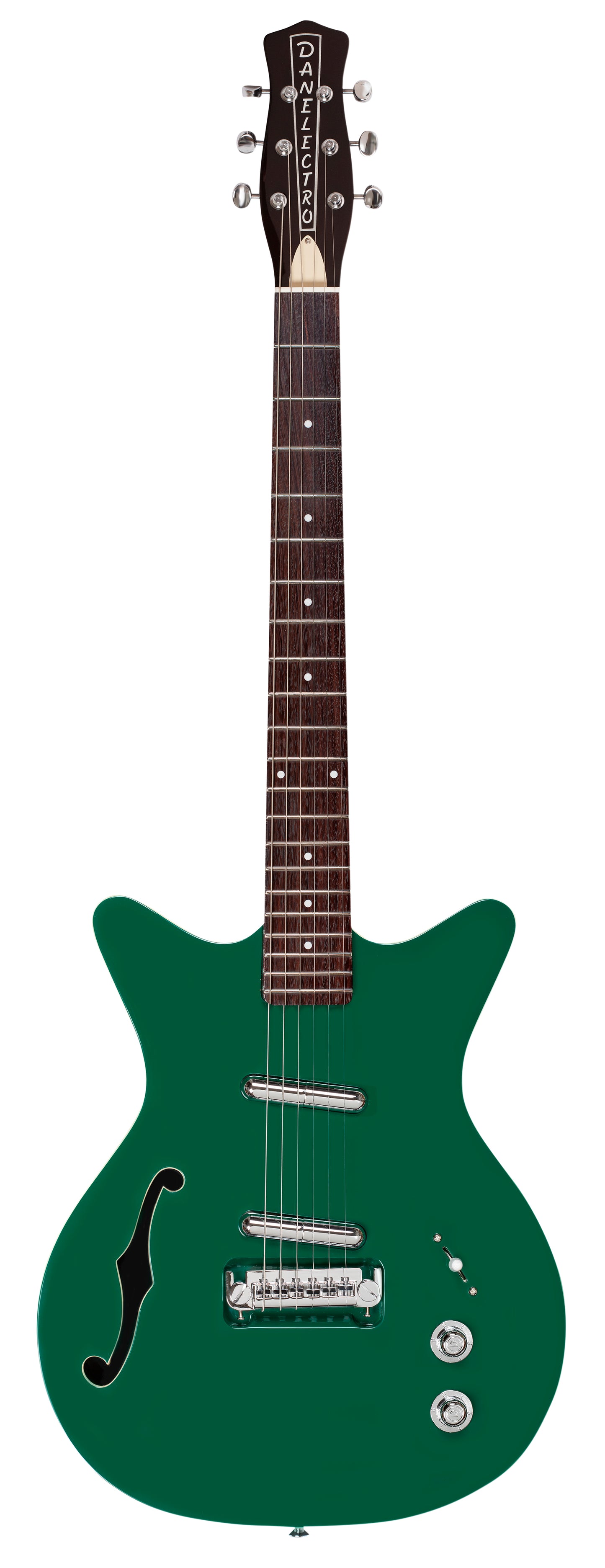 Danelectro Fifty Niner 59R Electric Guitar Jade Top