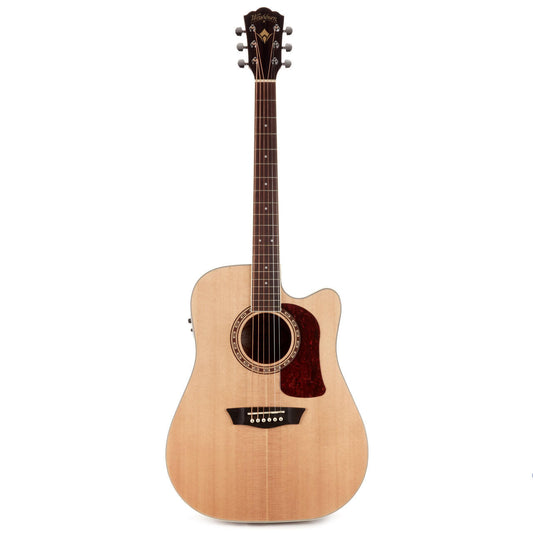 Washburn Heritage 10 Series Dreadnought Cutaway Acoustic/Electric Guitar - HD10SCE