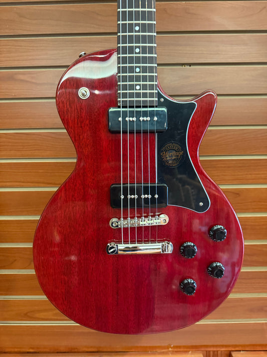 Heritage Custom Shop Core Collection H-137 Electric Guitar, Faded Cherry HRT-011125146