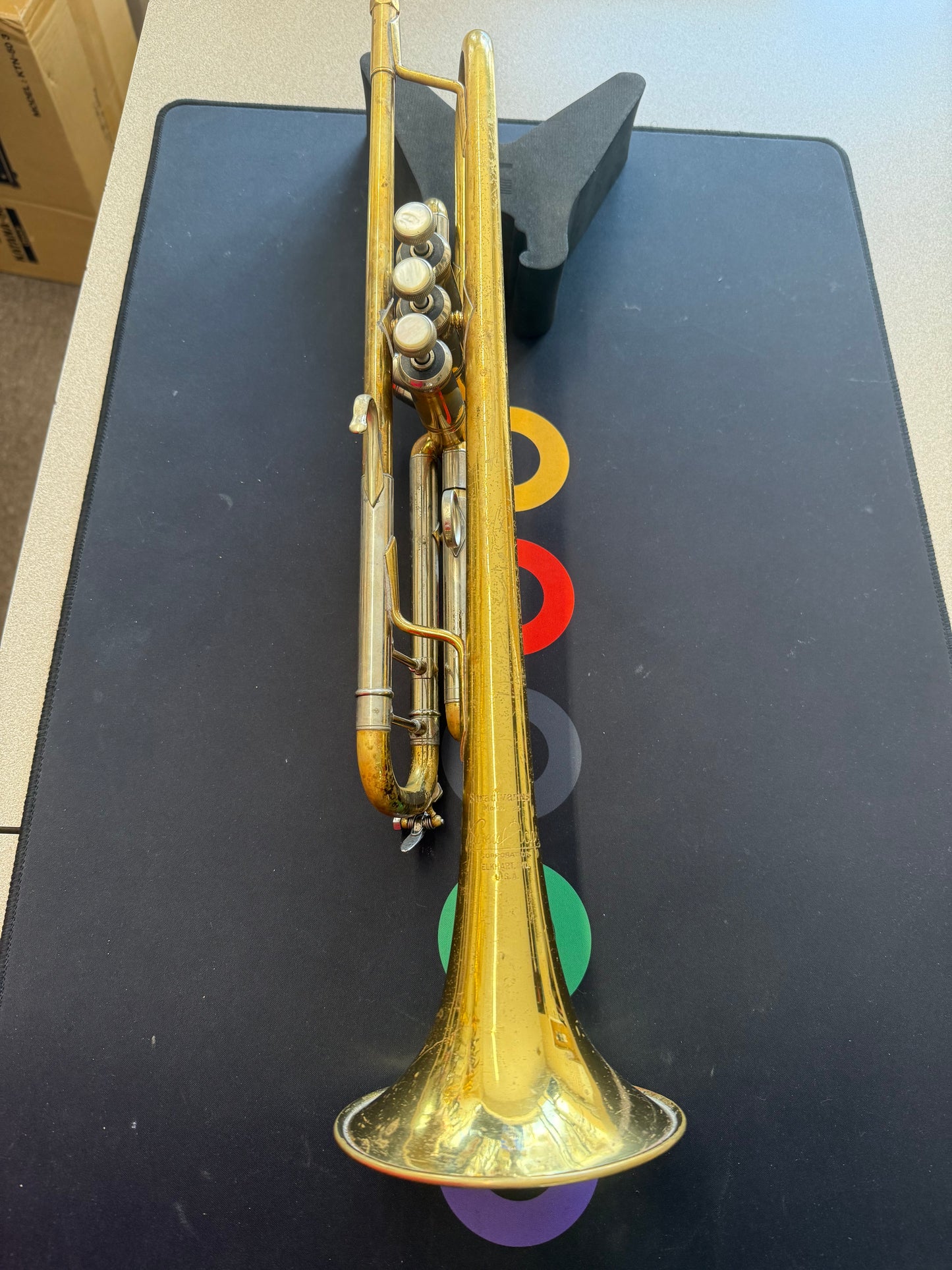 1979 Bach Stradivarius Large Bore Corporation Bell Model 25 Professional Trumpet