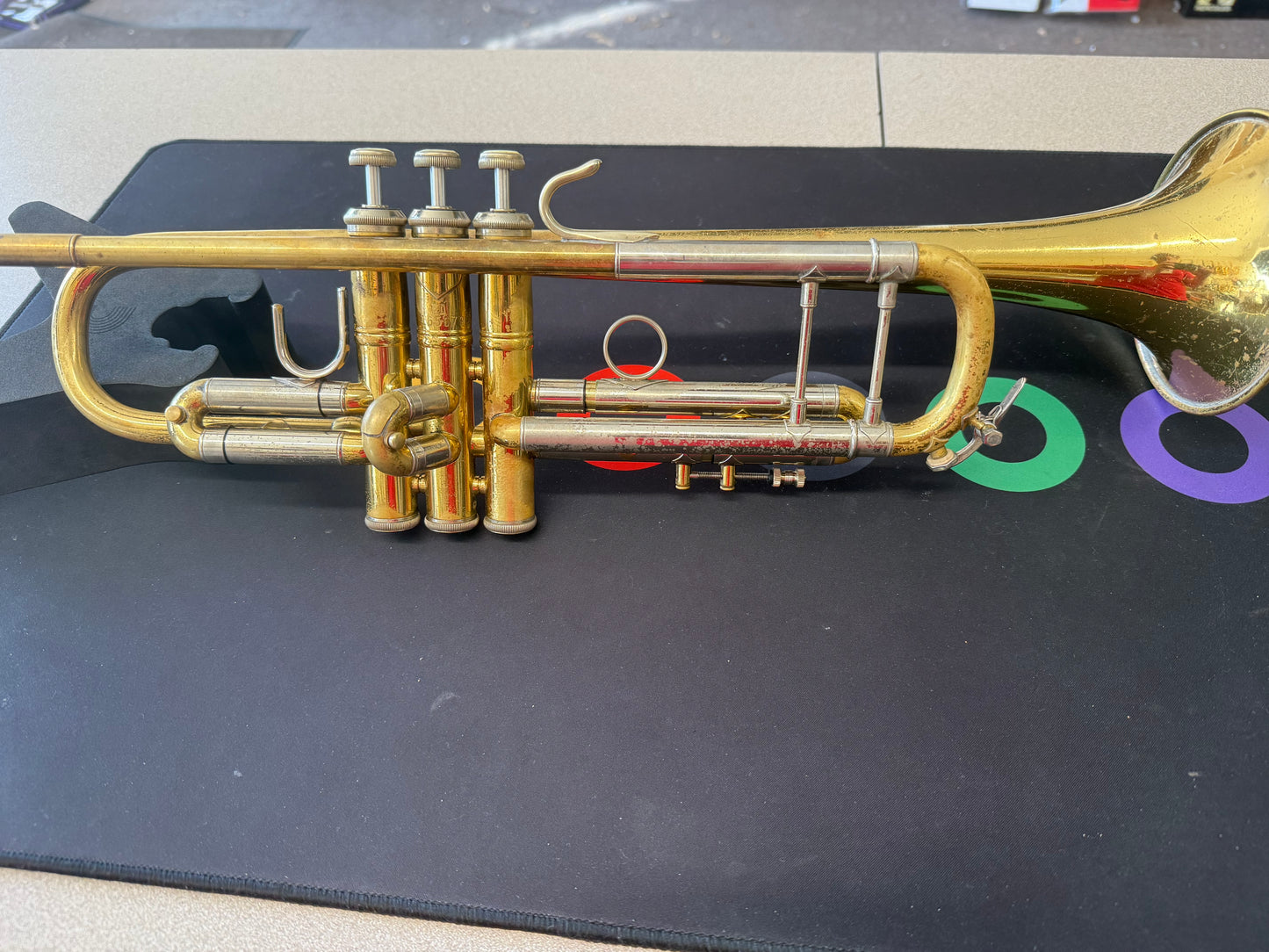 1979 Bach Stradivarius Large Bore Corporation Bell Model 25 Professional Trumpet