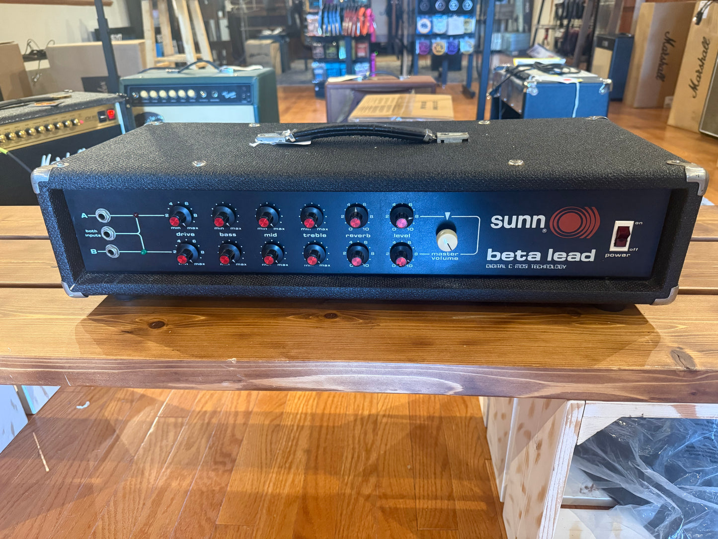 Used Sunn Beta Lead CMOS Guitar Amplifier Head