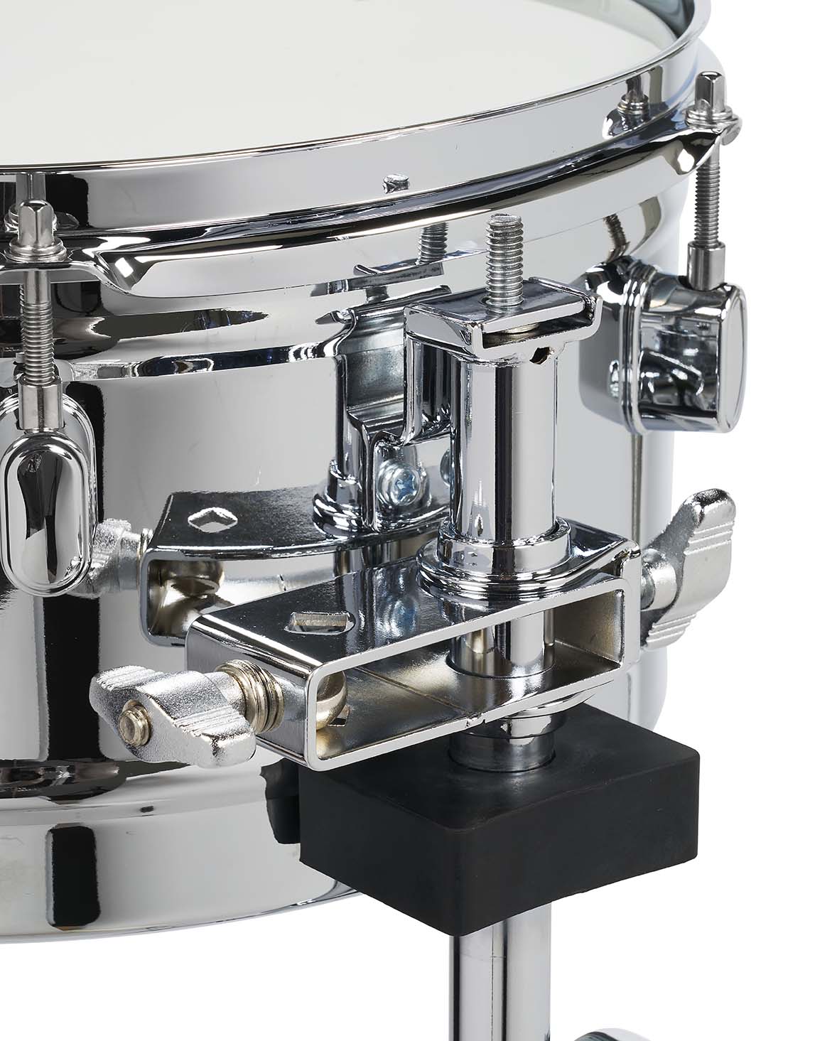 Latin Percussion LPA256 13" and 14" Aspire Timbales - Chrome with Chrome Hardware - Poppa's Music