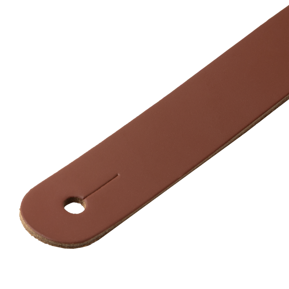 Levy's Walnut Leather Guitar Strap M26PD-WAL-BRN
