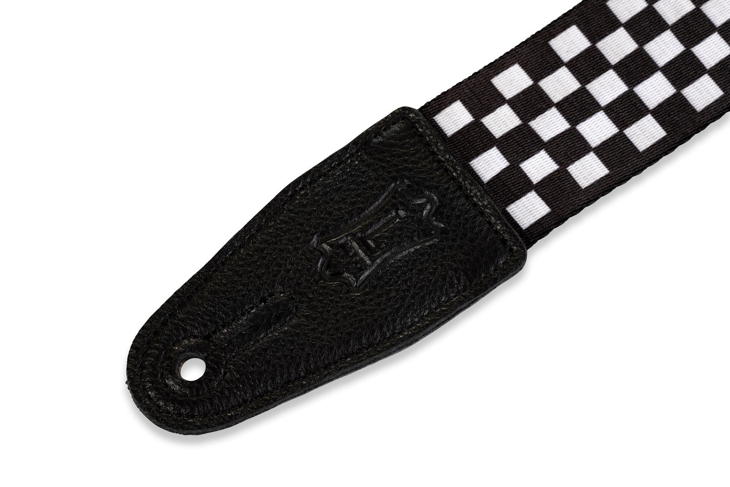Levy's Graphic Waves Series Checkboard Poly Print Guitar Strap MP-28