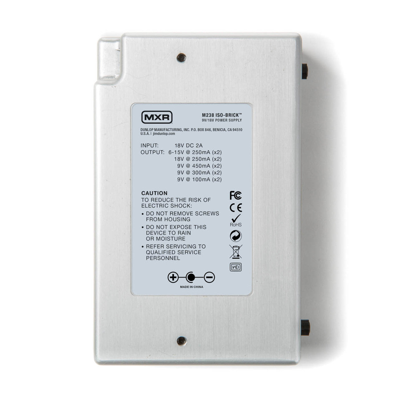 Dunlop MXR M238 - ISO-Brick Power Supply