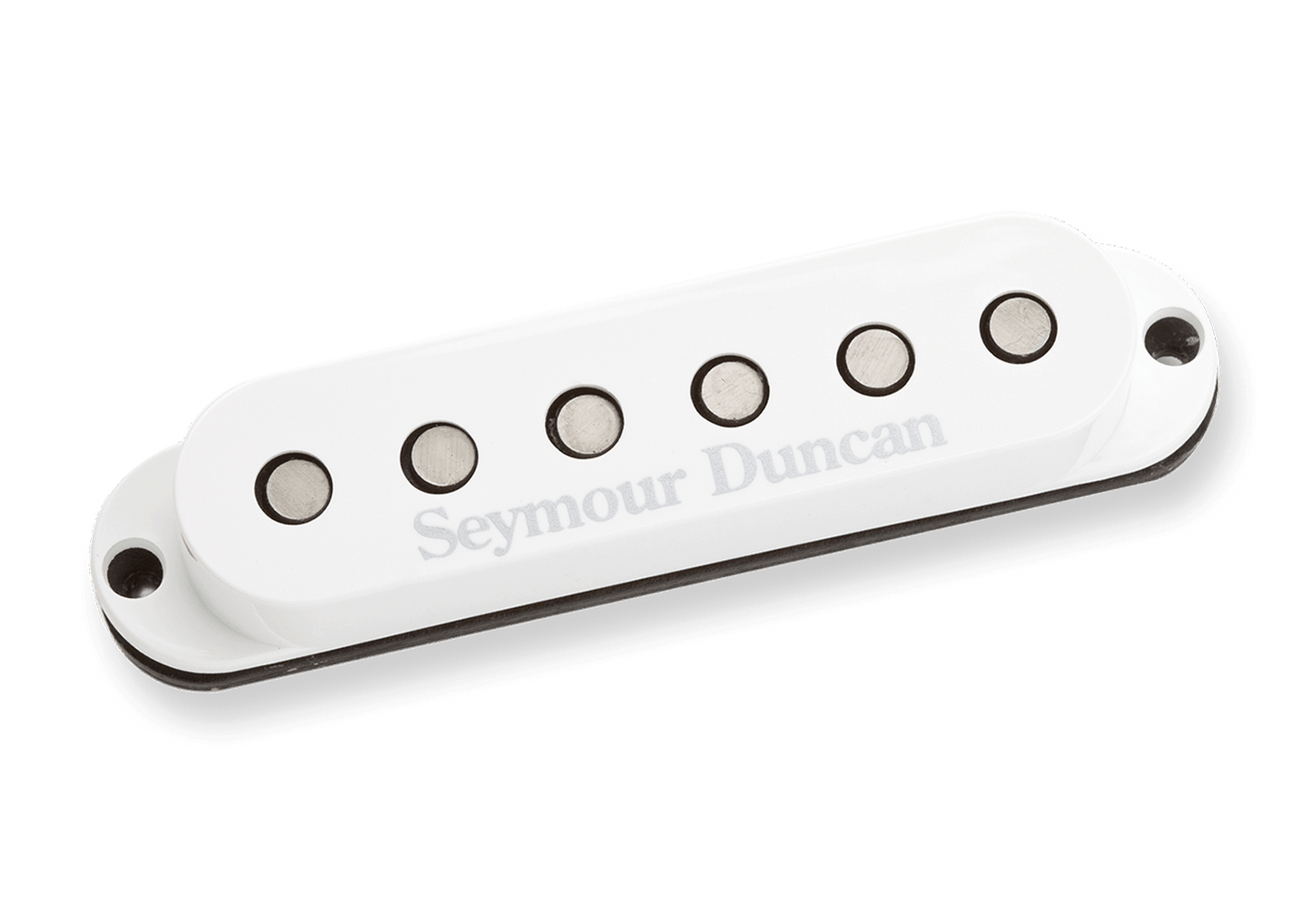 Seymour Duncan SSL-5M Custom Staggered Middle Pickup White Cover (Reverse Wound, Reverse Polarity)