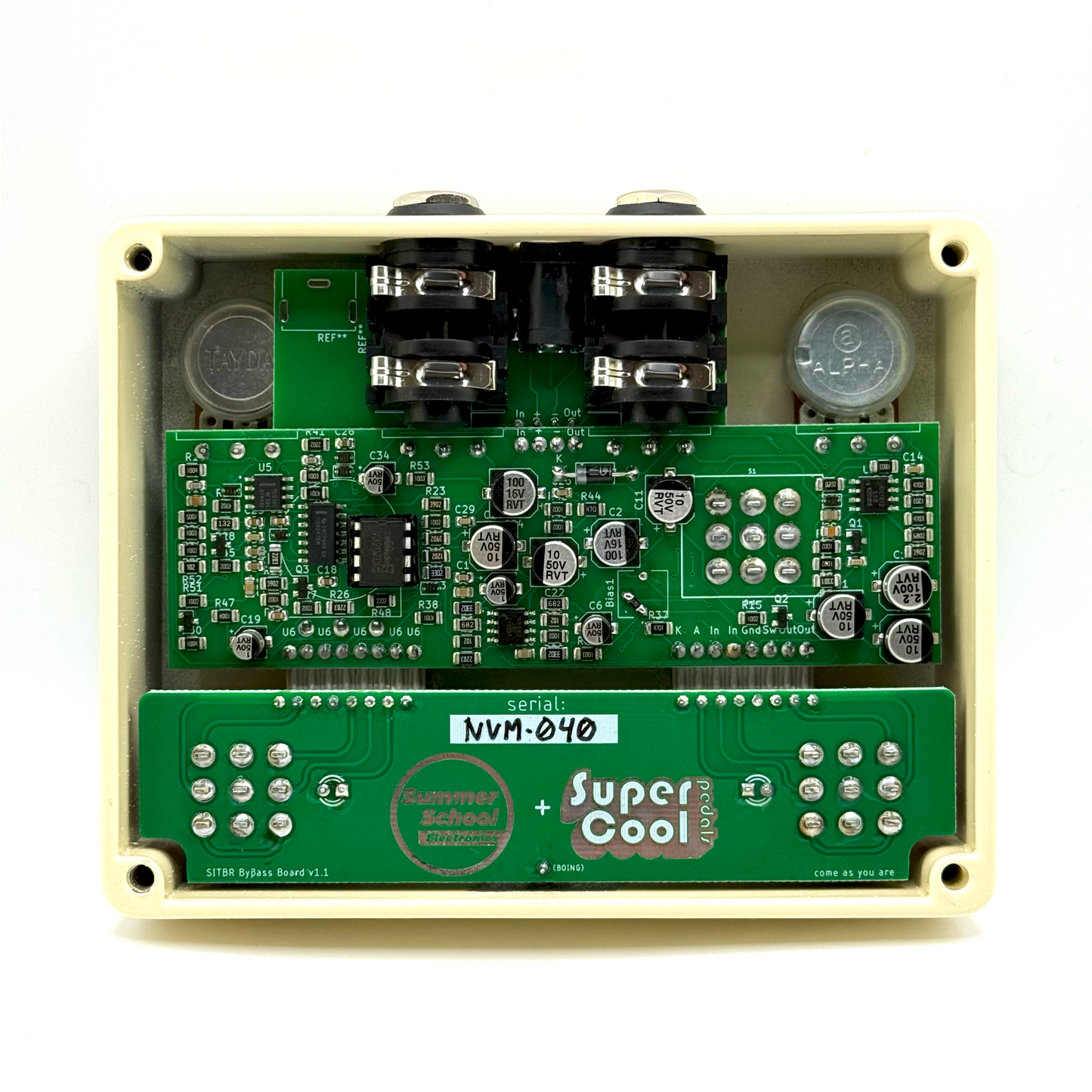 Summer School Electronics x Super Cool Pedals Smoking in the Boys Room Pedal