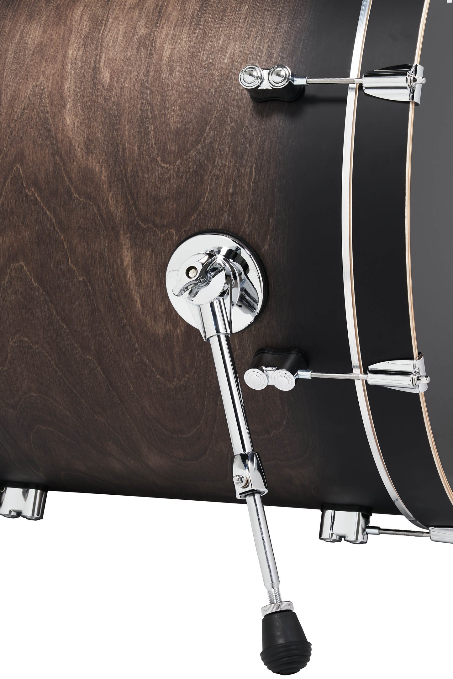 PDP Concept Maple 4-Piece Fusion Shell Pack, Satin Charcoal Burst PDCM20FNSCB