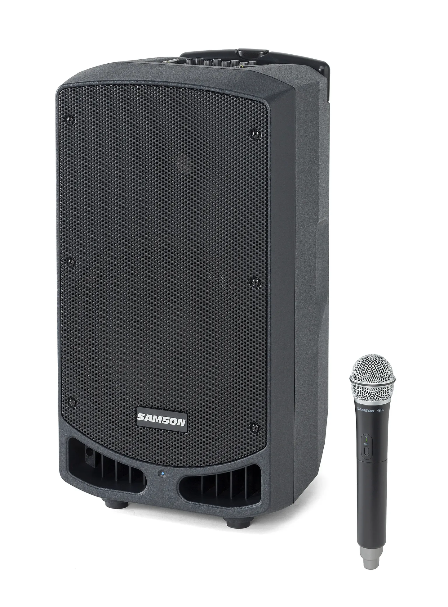 SAMSON Expedition XP310w Rechargeable Portable PA with Handheld Wireless System Band K - Poppa's Music