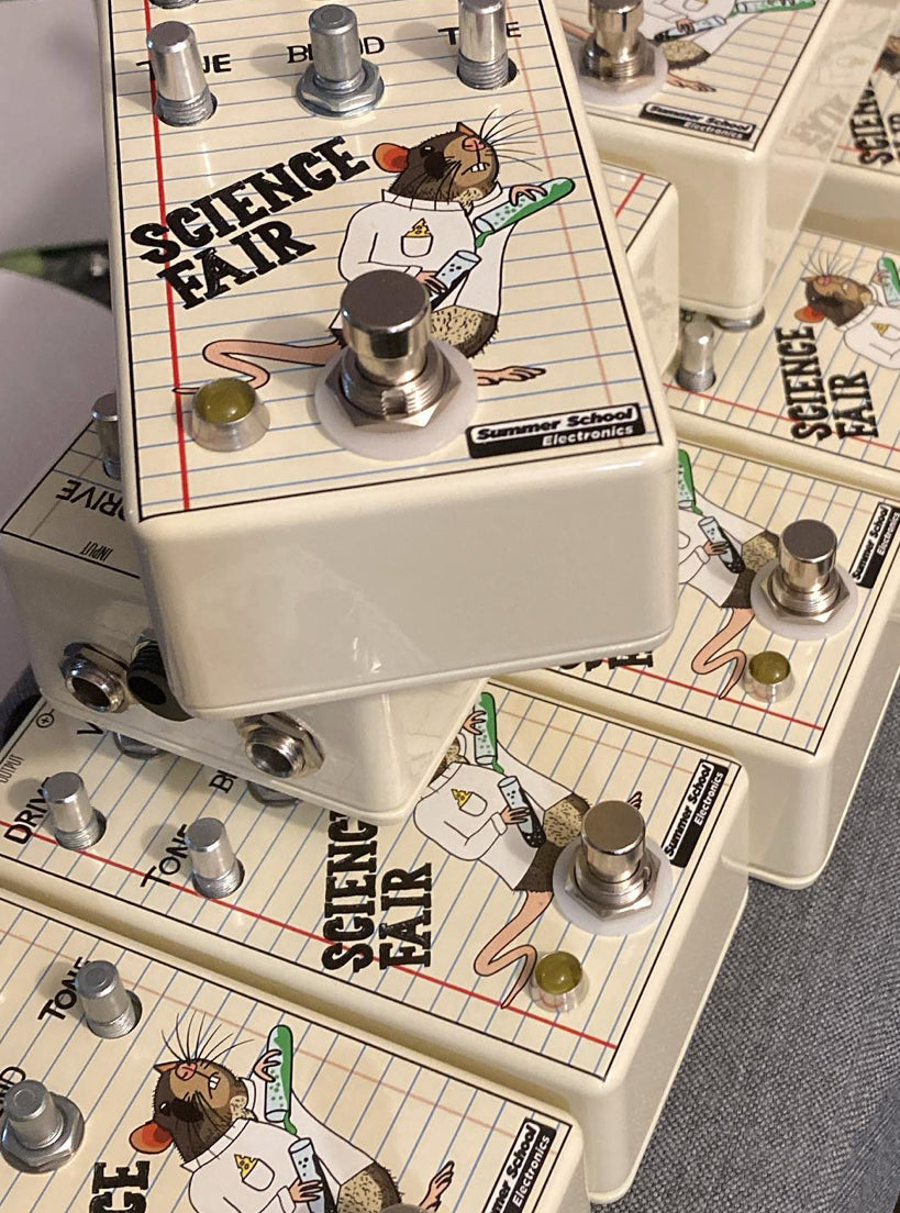 Summer School Electronics Science Fair Distortion/Overdrive Pedal