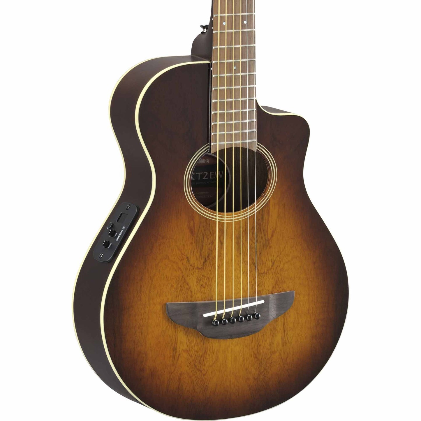 Yamaha APXT2EW TBS 3/4-Size Thinline Acoustic-Electric Guitar Tobacco Sunburst
