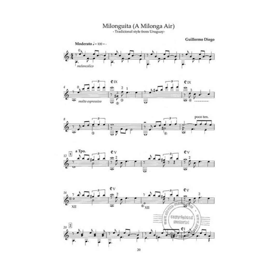 Guillermo Diego - Latin-American Folk Music for Classic Guitar