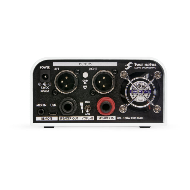 Two Notes Torpedo Captor X 8 ohm Reactive Load Box Attenuator