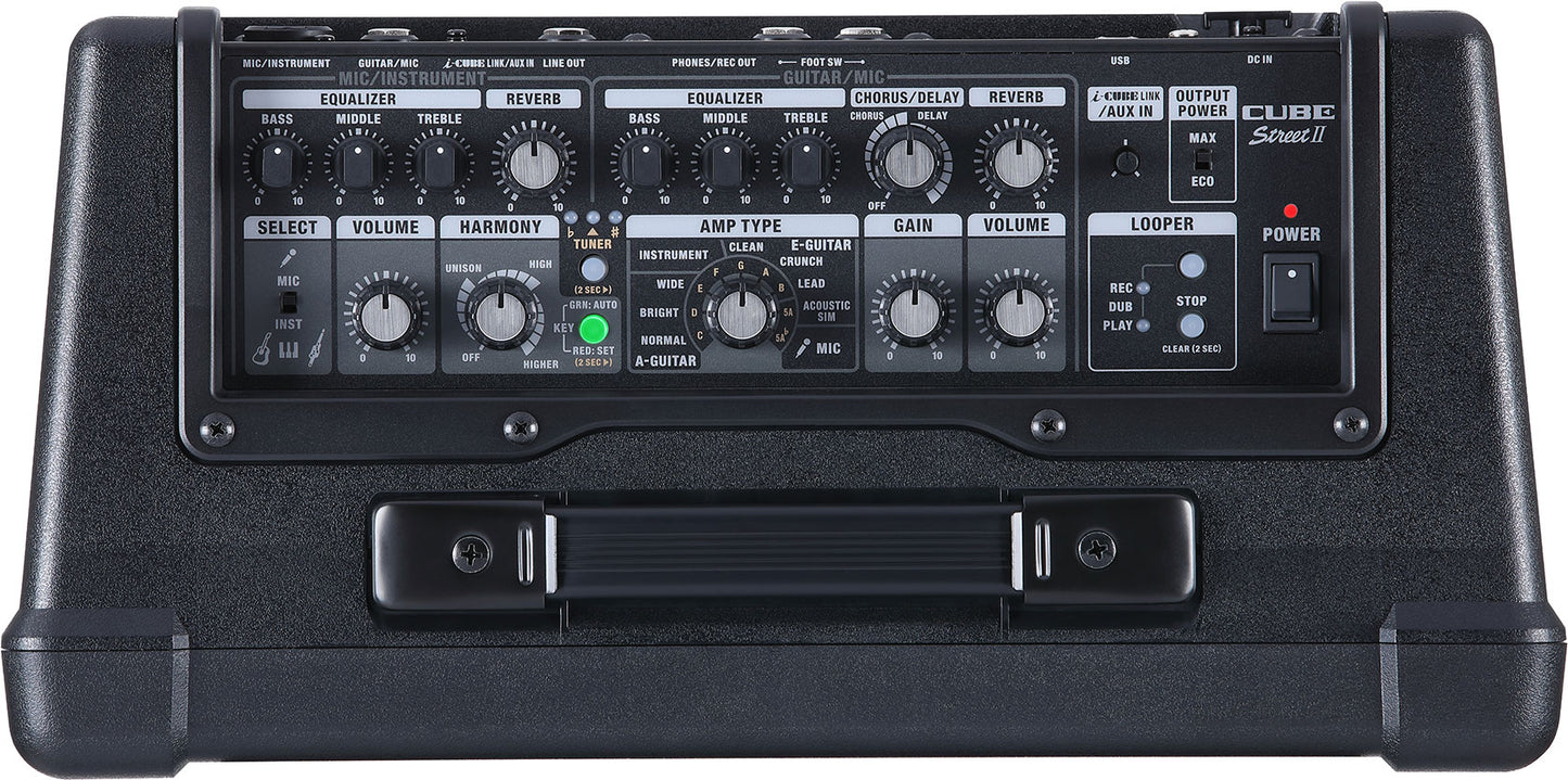 BOSS Cube Street II Battery Powered Portable Guitar and Vocal Amplifier