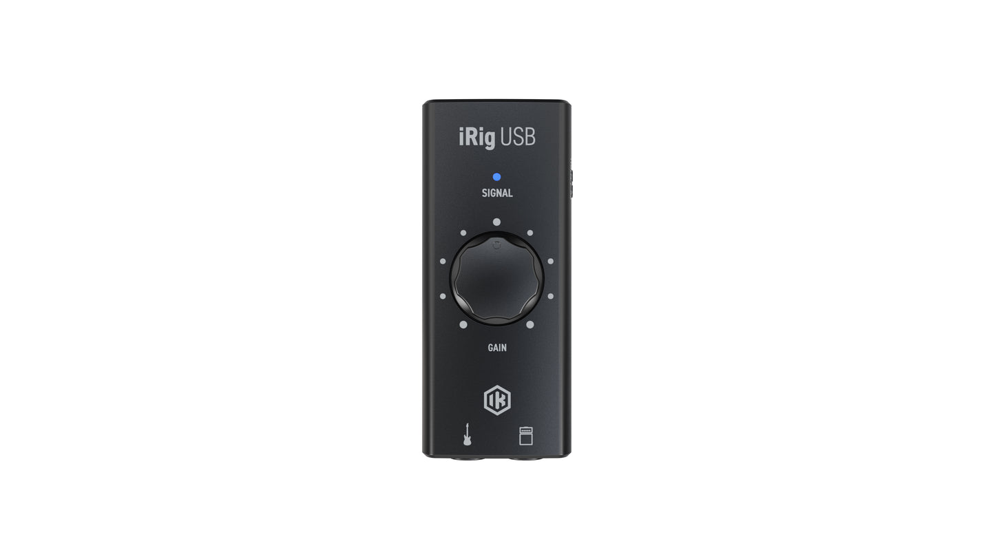 IK Multimedia iRig USB Audio Interface for Guitar and Bass