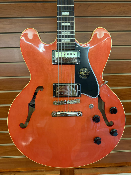 Heritage Custom Shop Factory Special H-535 Electric Guitar 60s Neck Faded Orange HRT-015129178