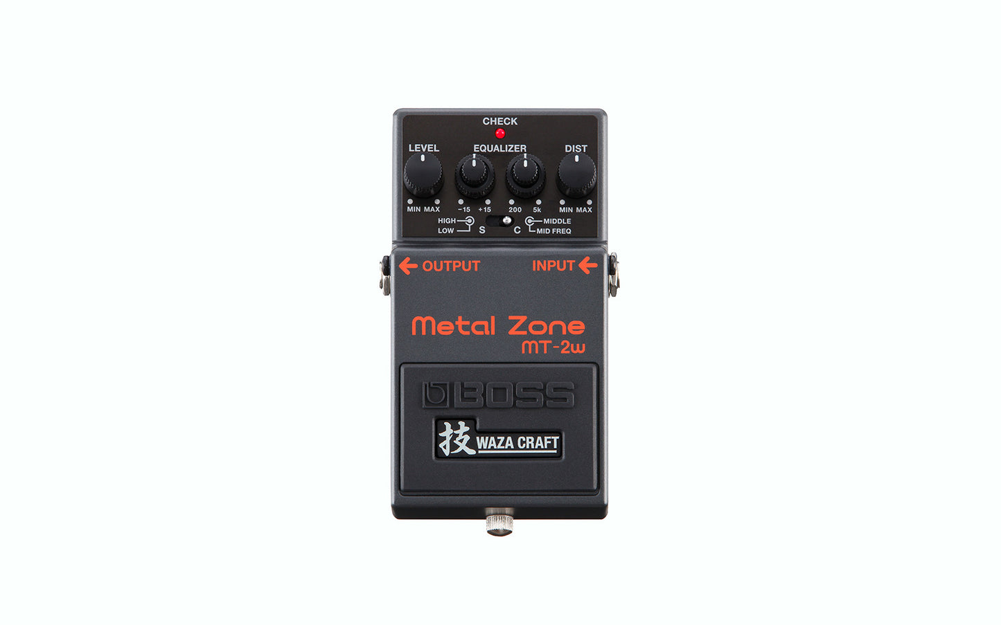 BOSS Waza Craft MT-2W Metal Zone Distortion Pedal
