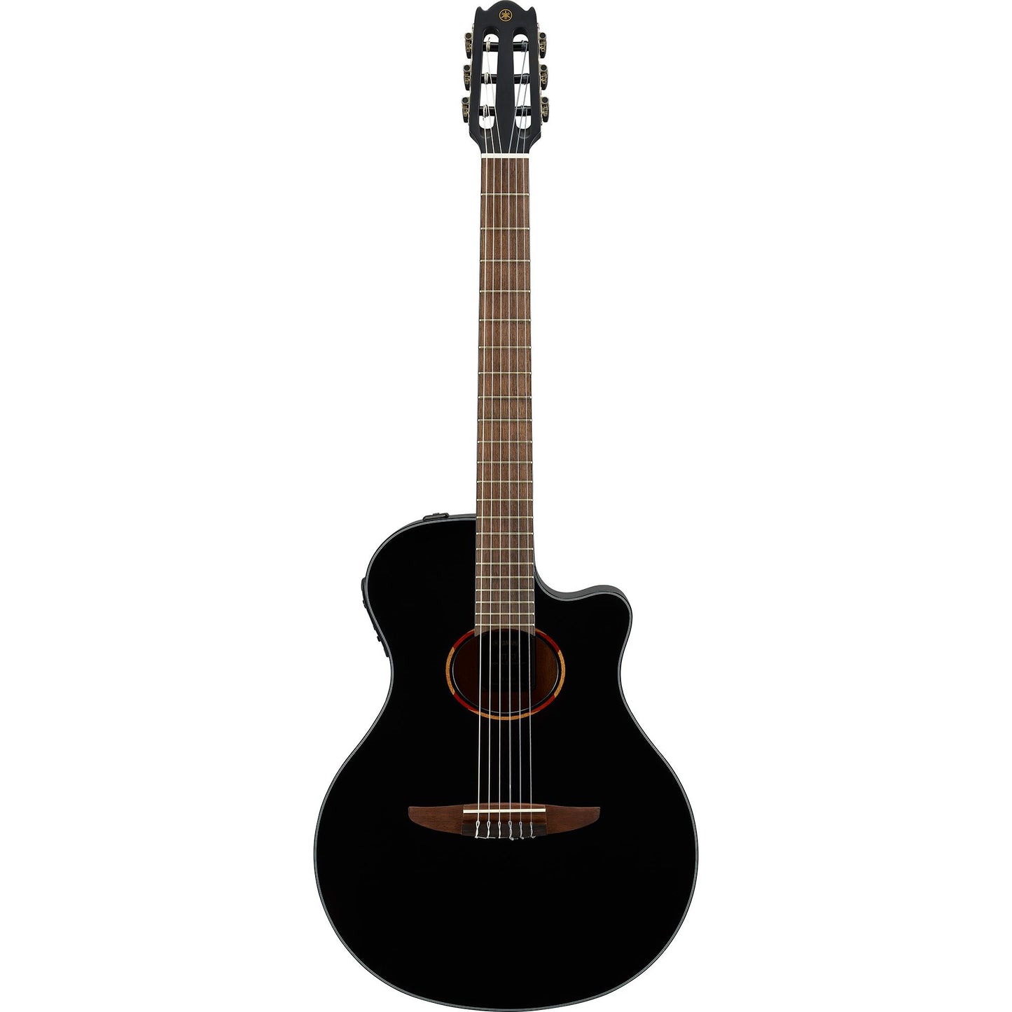 Yamaha NTX1 BS Cutaway Acoustic-Electric Nylon-String Guitar Black