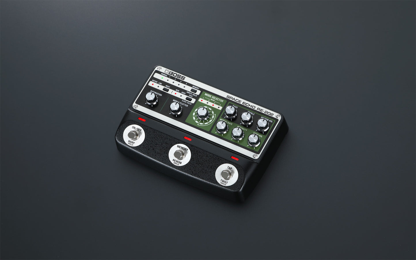 BOSS Space Echo RE-202 Tape Echo Pedal