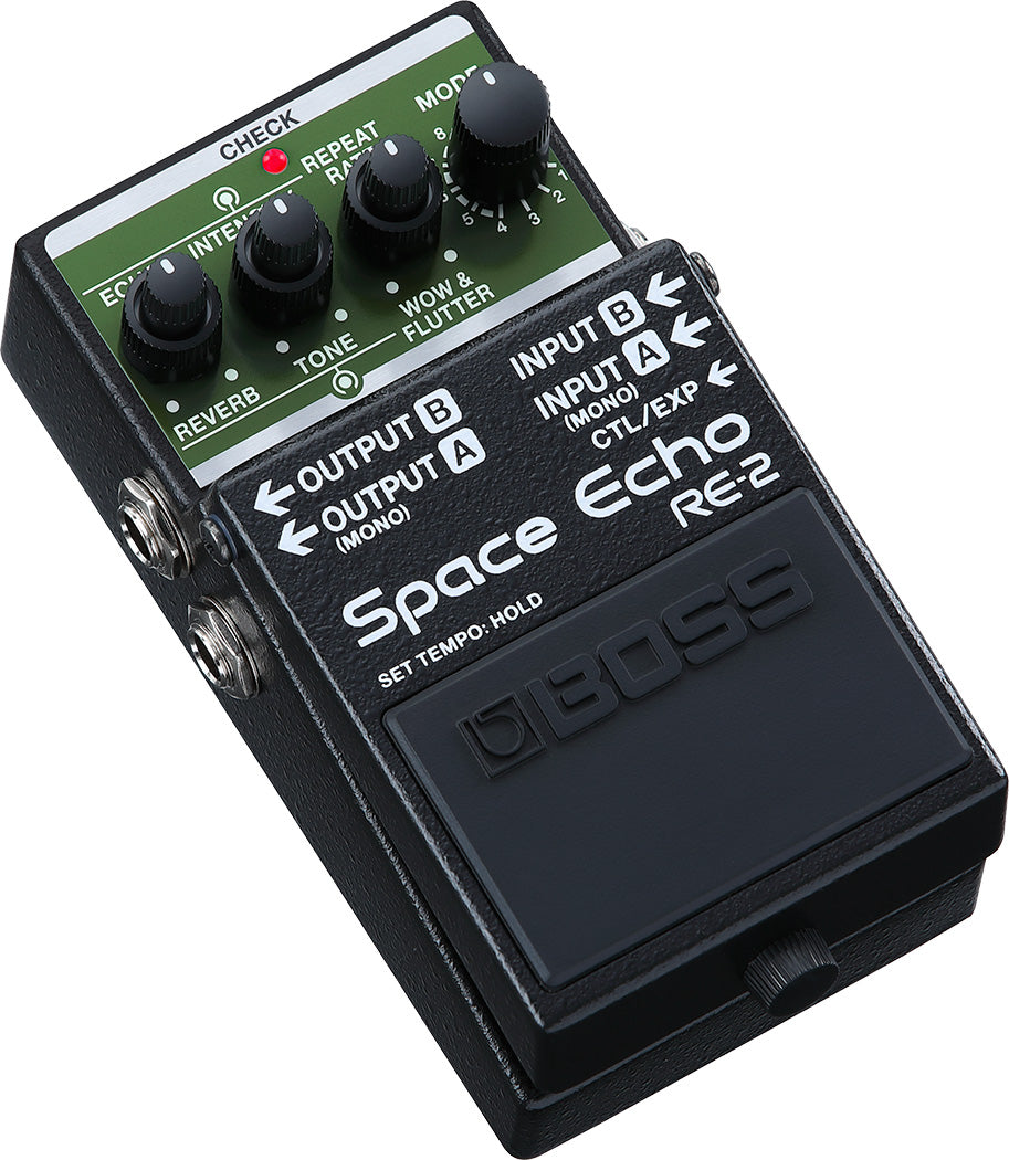 BOSS RE-2 Space Echo Tape Echo Pedal