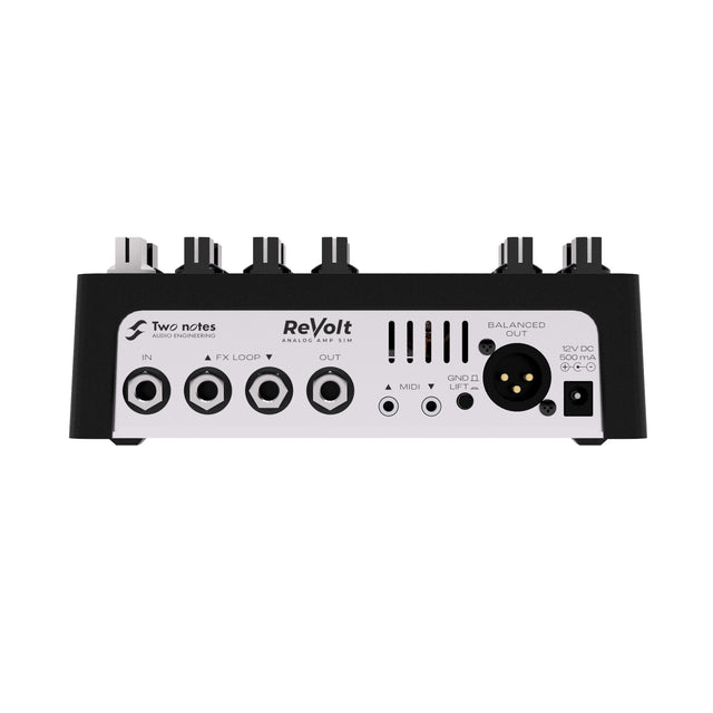 Two Notes ReVolt Bass 3 Channel Tube-Driven All-Analog Bass Amp Simulator / DI