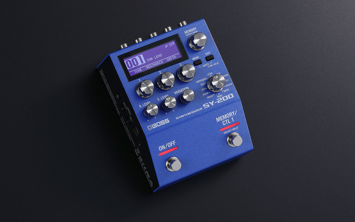 BOSS SY-200 Synthesizer Guitar Pedal