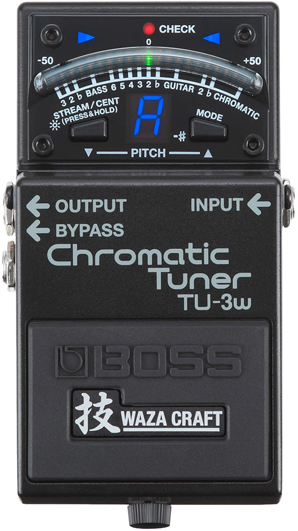 BOSS Waza Craft TU-3W Chromatic Tuner Pedal