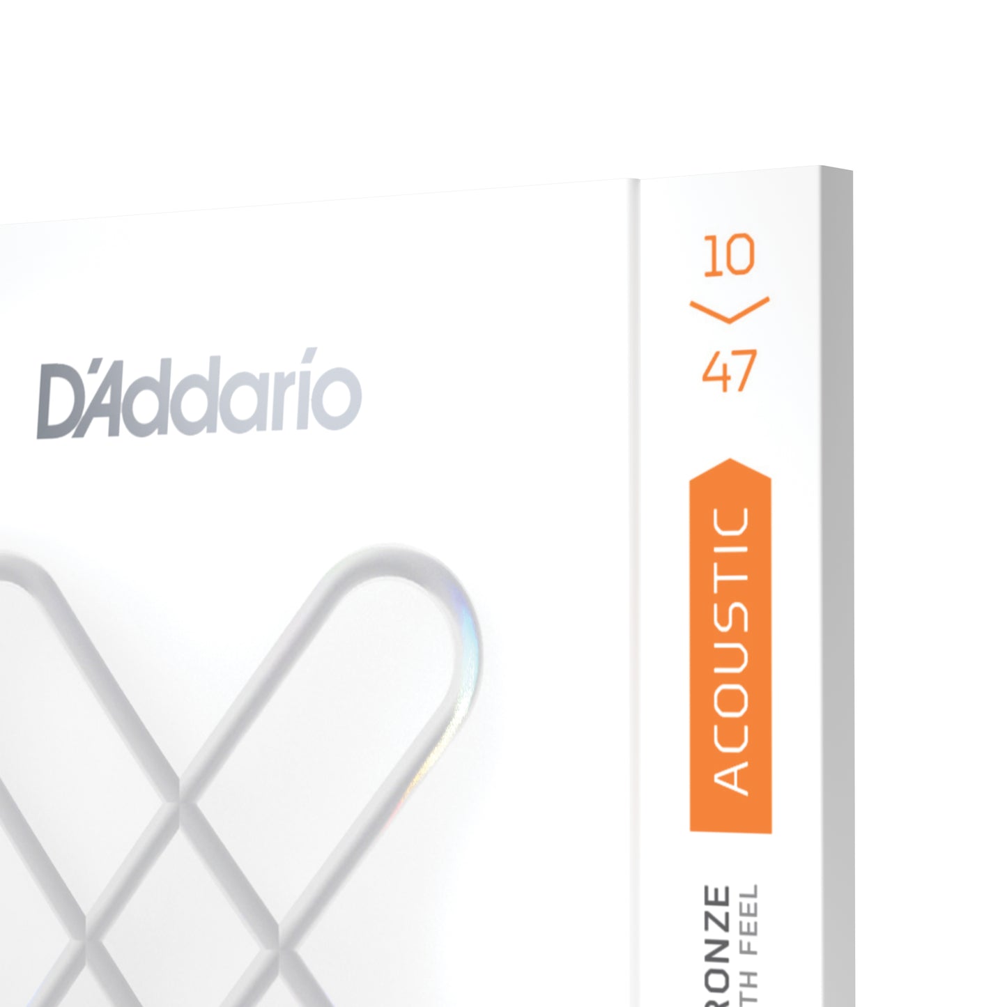 D'Addario 10-47 Extra Light, XS Phosphor Bronze Coated Acoustic Guitar Strings XSAPB1047