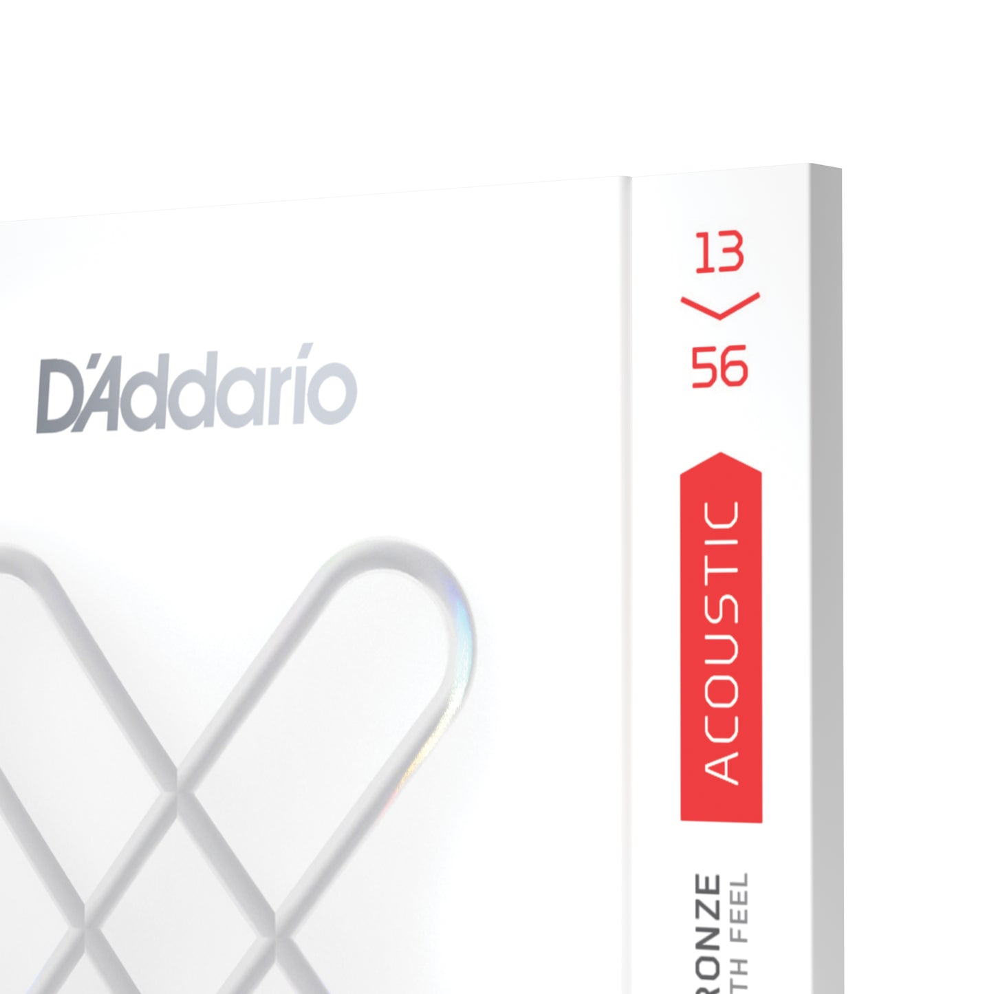 D'Addario 13-56 Medium, XS Phosphor Bronze Coated Acoustic Guitar Strings XSAPB1356