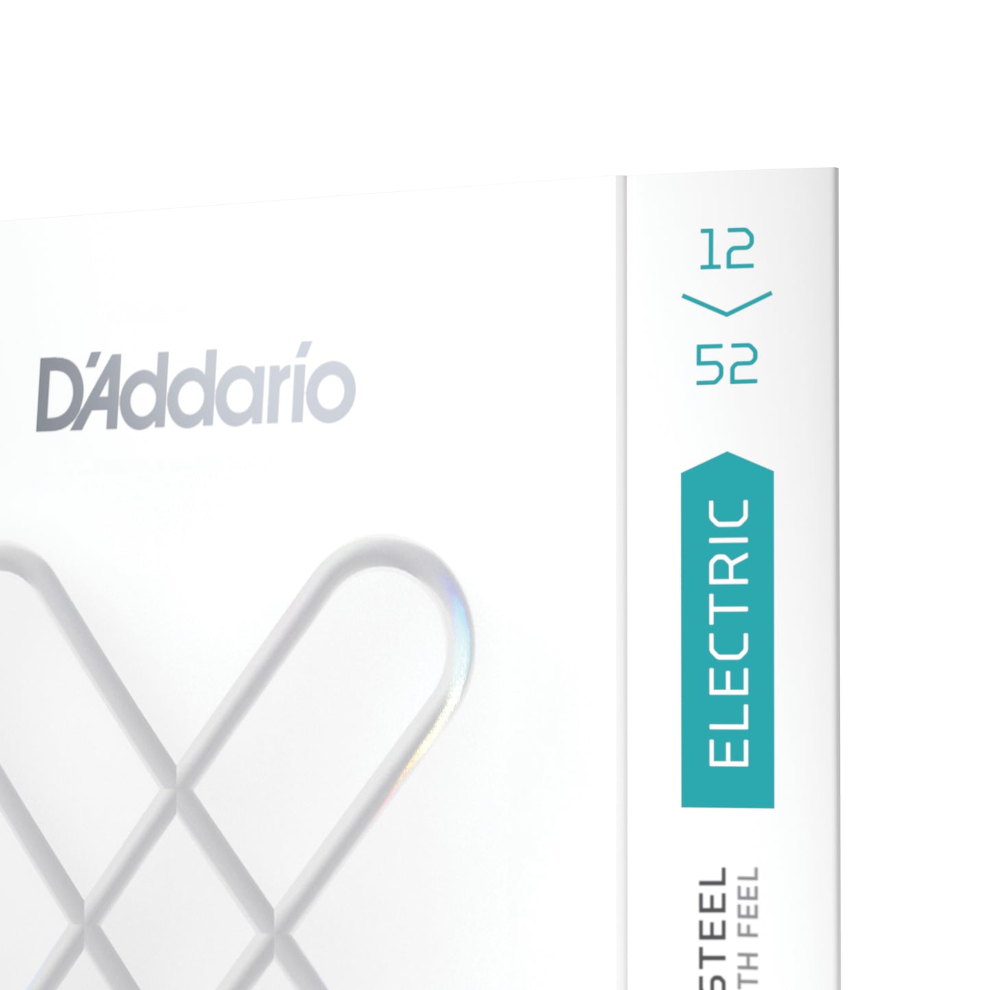D'Addario 12-52 Light Wound Third, XS Nickel Electric Guitar Strings XSE1252W