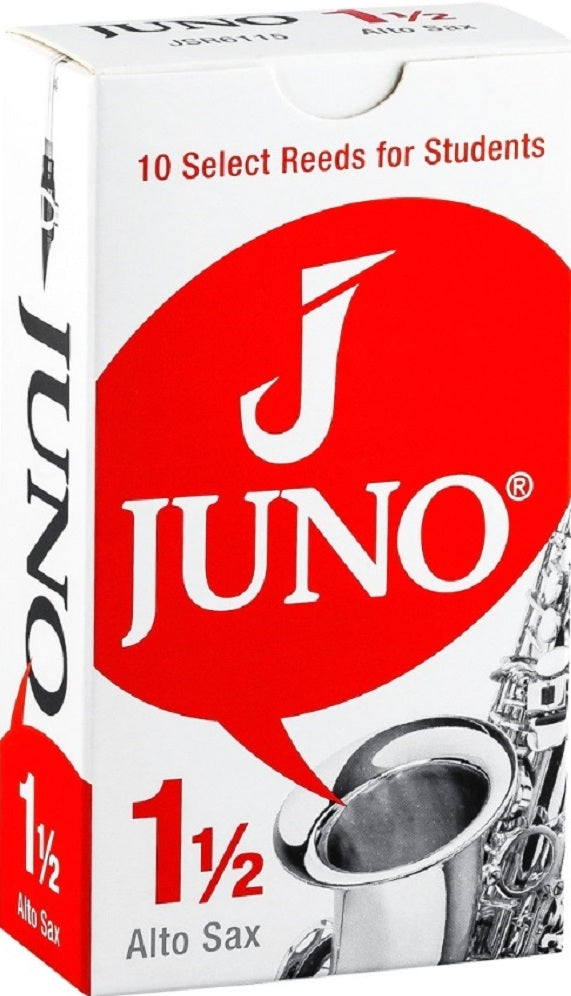 Vandoren Juno Alto Saxophone Reeds - 10 per Box - Poppa's Music