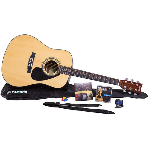 Yamaha Gigmaker Deluxe Acoustic Bundle - FD01S - Poppa's Music