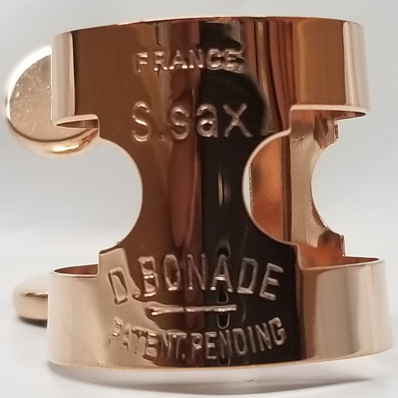 Bonade Soprano Sax Regular Pink Gold Plated Ligature - 2257PO - Poppa's Music
