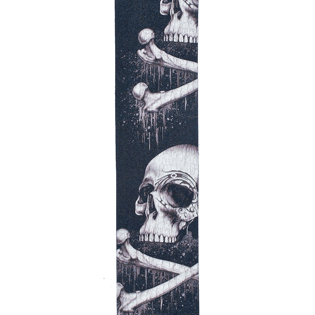 D'Addario Alchemy Gothic Collection Leather Guitar Strap - Poppa's Music