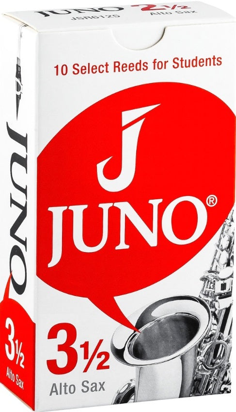 Vandoren Juno Alto Saxophone Reeds - 10 per Box - Poppa's Music